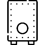 Icono de un cajón flamenco