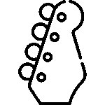 Icono de Bajo eléctrico